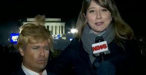 Repórter entrevista Vesgo, do Pânico, achando que é um americano