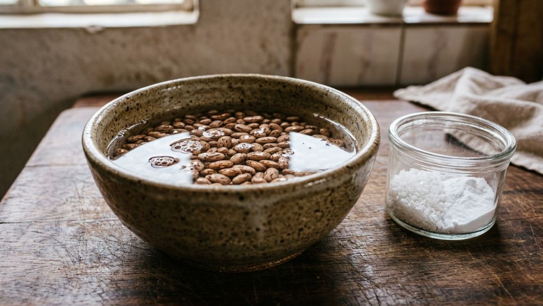 A hidratação homogênea permite a liberação de amido natural e transforma a textura do caldo em uma composição densa.