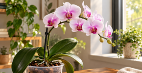 A orquidea que chega a florescer duas vezes ao ano é mais fácil de cuidar do que muitos imaginam