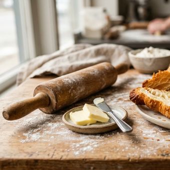 Featured mobile: Cozinheiros e cientistas franceses concordam: “O melhor croissant é feito com manteiga gelada dobrada na massa pelo menos quatro vezes.”