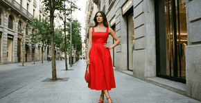 Como o incrível vestido com decote quadrado consegue favorecer qualquer tipo de silhueta feminina