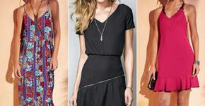 Outlet da Hering tem vestidos de diversos estilos com até 75% OFF