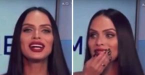 Dente de apresentadora cai ao vivo e ela não segura a gargalhada