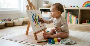 Ele começou a pintar aos 5 meses de idade, vendeu suas pinturas na Espanha e, aos 10 meses, conquistou um recorde mundial do Guinness