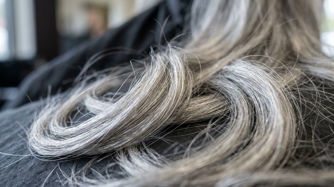 O uso moderado de bicarbonato de sódio e vinagre de maçã ajuda a remover resíduos e devolver o brilho natural aos cabelos grisalhos.
