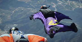 Wingsuit por todos os ângulos: vídeo interativo transmite a sensação de voar