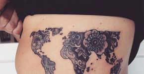 20 tatuagens de viagens para alimentar o seu lado aventureira