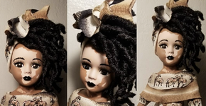 Representatividade: designer cria bonecas negras com vitiligo