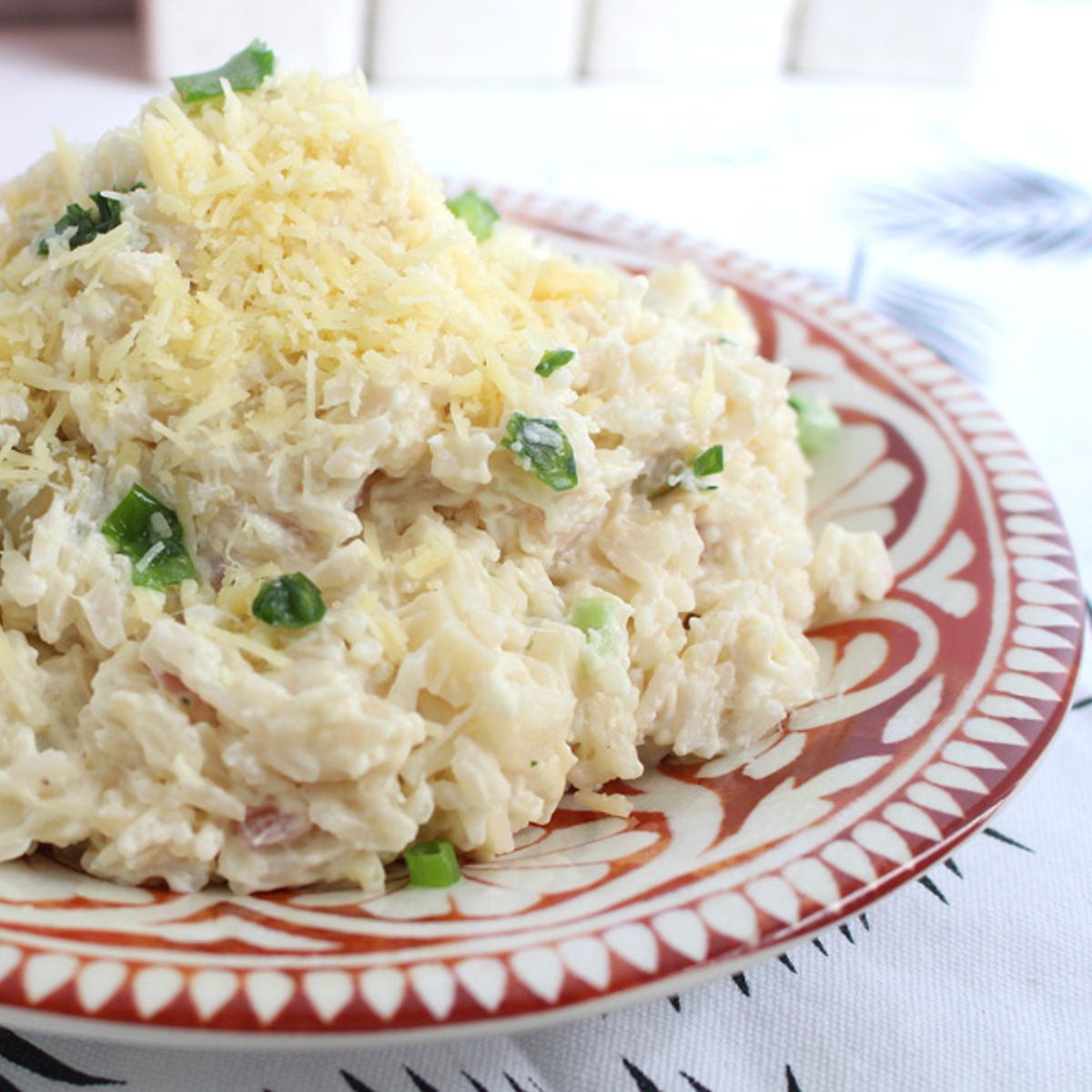 Arroz à piamontese de palmito: receita cremosa e com muito sabor