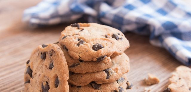 Cookies com gotas de chocolate: crocantes e irresistíveis