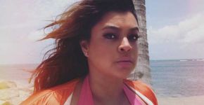 De maiô em foto sem retoque, Preta Gil diz ser mulher de verdade