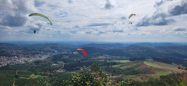 Vista de Serra Negra do Mirante do Alto da Serra