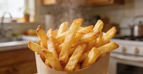 Como fazer batata frita super crocante usando apenas um pouco de vinagre
