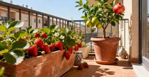 Jardim de frutas na varanda: Estas 5 plantas frutíferas são as melhores para jardins em varandas, além de embelezarem o espaço e produzirem uma cesta cheia de frutas