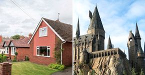 Família fã de Harry Potter transforma sua casa em Hogwarts