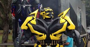 Transformers invadem o Catavento Cultural e Educacional