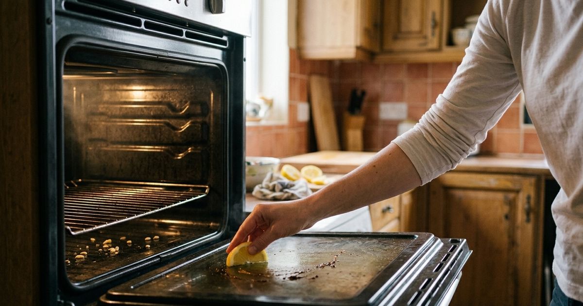 Esfregar casca de limão sobre o forno morno: por que é recomendado antes de eliminar odores em casa