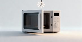 Abriu a porta do micro-ondas e ele parou? Tem um motivo sério para isso acontecer