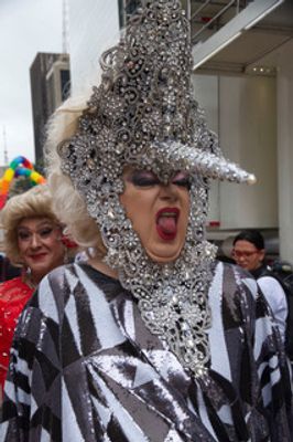 Parada LGBT na avenida Paulista 