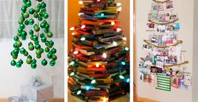 10 árvores de Natal diferentes que você pode fazer em casa