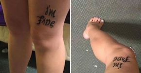 Britânica faz tatuagem para ajudar a superar depressão