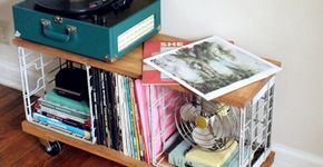 Saiba como fazer um móvel para guardar discos