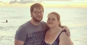 Casal perde 178 quilos juntos e posta ‘antes e depois’ na web