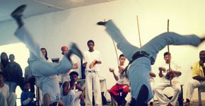 Rodas de capoeira na casa de Dona Yayá