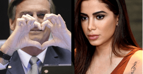 Família de Bolsonaro resolve apoiar publicamente Anitta