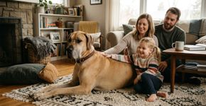 7 raças de cães calmas que oferecem segurança gentil