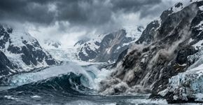 O Alasca e a região ártica entraram em estado de atenção devido ao risco de tsunamis gerados pelo recuo das geleiras decorrente das transformações climáticas