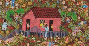 Foto: (Colheita de flores, 1972, Maria Auxiliadora | Divulgação Comunicação MNBA)
