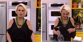 Ana Maria Braga passa por situação constrangedora ao vivo
