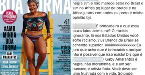 Gaby Amarantos é vítima de racismo na internet