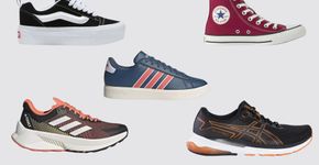 Foto: (Vans, Adidas, Converse, Asics - Divulgação)