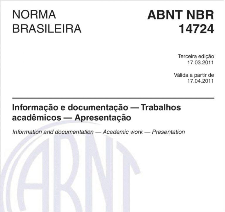 Confira As Novas Regras ABNT Da NBR 14724 - Catraca Livre