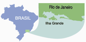 Mapa da região