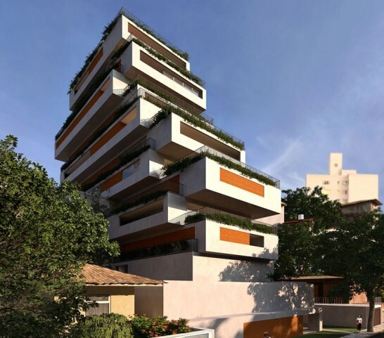 Edifício OKA projetado por Isay Weinfeld