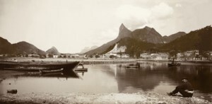 Praia de Botafogo, Rio de Janeiro - por Marc Ferrez/Coleção Gilberto Ferrez