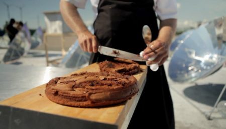 Restaurante que funciona somente com energia solar