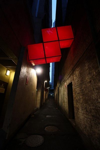 Tetris nos becos de Sydney – Divulgação