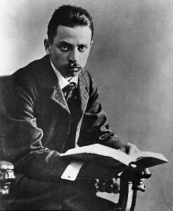 Rainer Maria Rilke é um dos principais autores da língua alemã