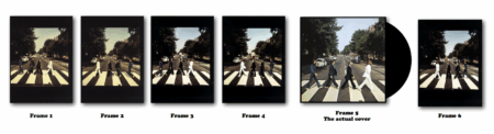 Sequencia das fotos Abbey Road
