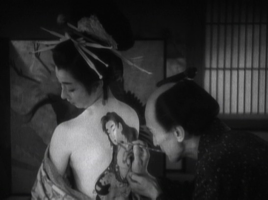 Cena do filme “Utamaro e Suas Cinco Mulheres”, de Kenji Mizoguchi