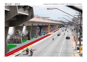 O projeto prevê a criação de ciclovia e áreas verdes