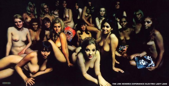 Electric Ladyland - reprodução Capa final do disco “Electric Ladyland” (versão do Reino Unido)