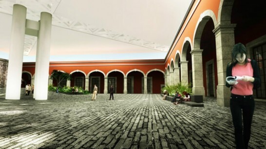 O projeto revitalizou um antigo espaço conhecido como La Ciudadela e o transformou em uma “biblioteca de bibliotecas”