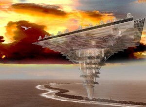 Emergency-Land-Imagem-Evolo Plataforma tem capacidade para 11 mil pessoas