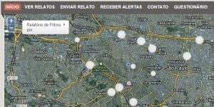 Site tem informações enviadas por usuários