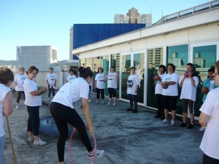 Exercício físico orientado para a manutenção ou melhora da flexibilidade